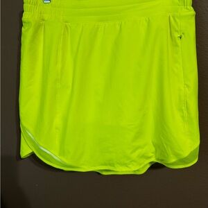 Lululemon Neon Yellow Skort Size 8 NWT